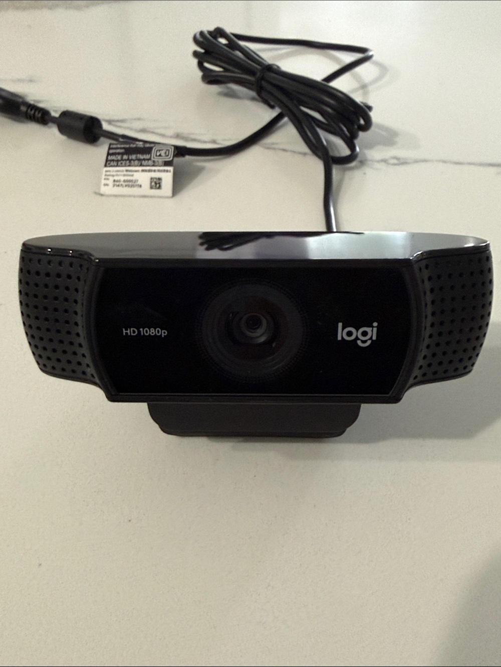 Never used HD 1080p USB Webcam in Black
